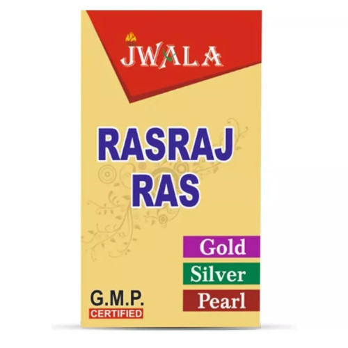 Shri Jwala Ayurved Bhawan Rasraj Ras  Tablets (10 Tablets)