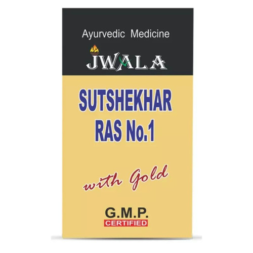 Shri Jwala Ayurved Bhawan Sutshekhar Ras No 1  Tablets (30 Tablets)