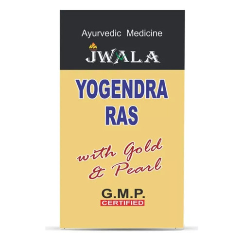 Shri Jwala Ayurved Bhawan Yogendra Ras  Tablets (30 Tablets)