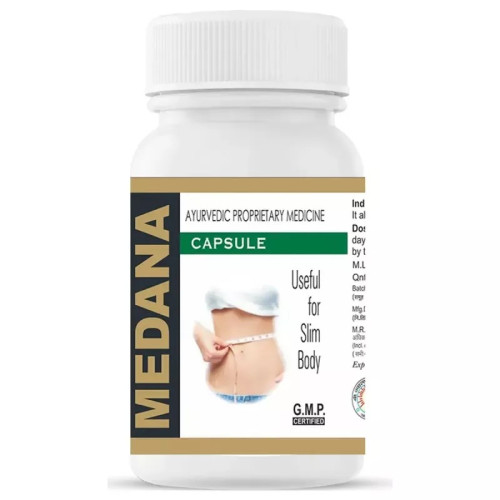 Shri Jwala Ayurved Bhawan Medana  Capsules (525cap)