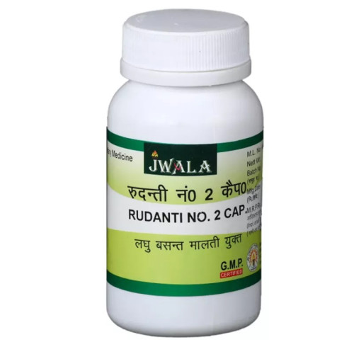 Shri Jwala Ayurved Bhawan Rudanti No 2  Capsules (525cap)