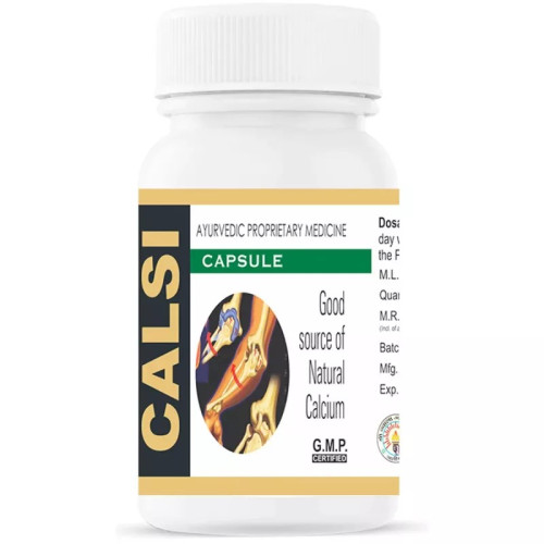 Shri Jwala Ayurved Bhawan Calsi  Capsules (525cap)