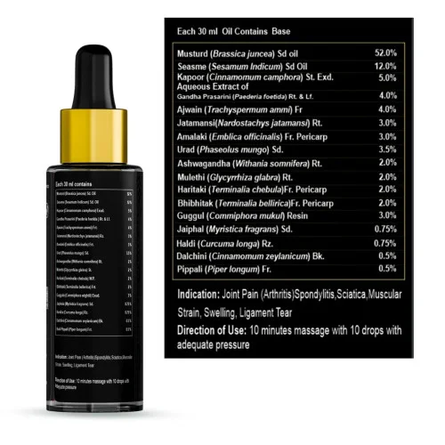 Eternal Life Ayurveda Bone Essential Joint Pain Oil (30ml)
