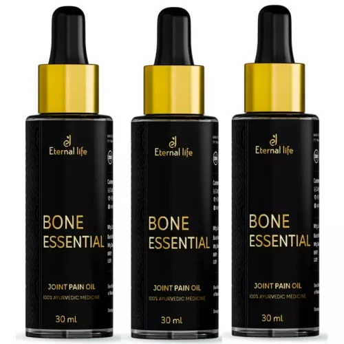 Eternal Life Ayurveda Bone Essential Joint Pain Oil (30ml, Pack of 3)