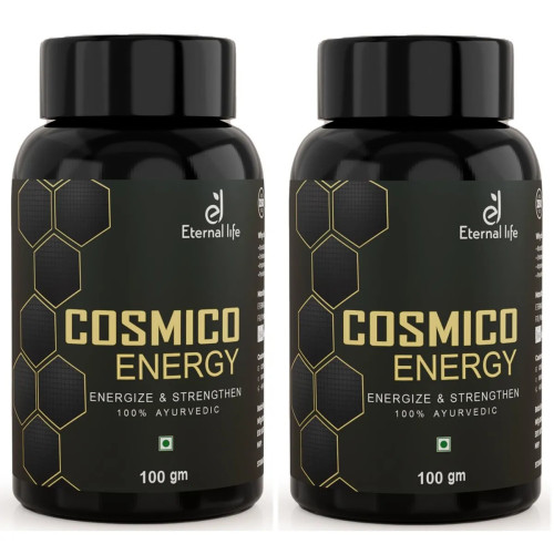 Eternal Life Ayurveda Cosmico Energy Energize & Strengthen For Men (100g, Pack of 2)