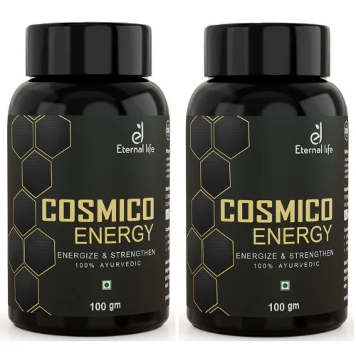Eternal Life Ayurveda Cosmico Energy Energize & Strengthen For Men (100g, Pack of 2)