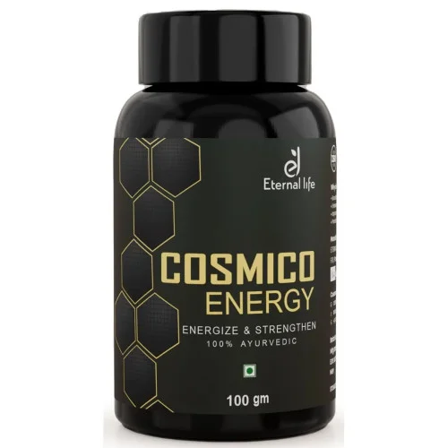 Eternal Life Ayurveda Cosmico Energy Energize & Strengthen For Men (100g, Pack of 3)