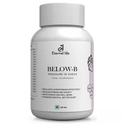 Eternal Life Ayurveda Below-B Blood Pressure In Check (100g)