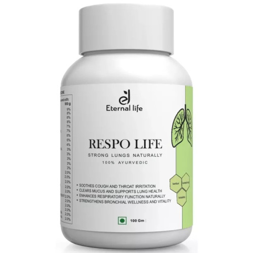 Eternal Life Ayurveda Respo Life Strong Lungs Naturally (100g)