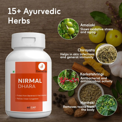 Eternal Life Ayurveda Nirmal Dhara  Capsulesule (60cap)