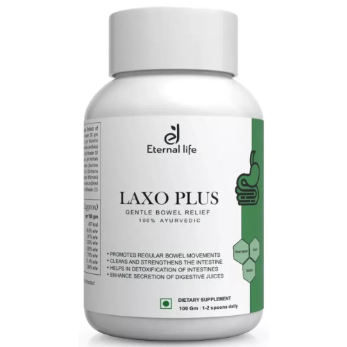 Eternal Life Ayurveda Laxo Plus Gentle Bowel Relief (100g)