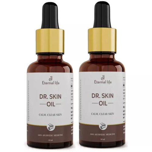 Eternal Life Ayurveda Dr. Skin Oil Calm Clear Skin (30ml, Pack of 2)