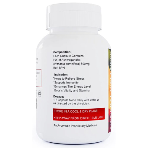 Eternal Life Ayurveda Ashwagandha  Capsules (60cap)
