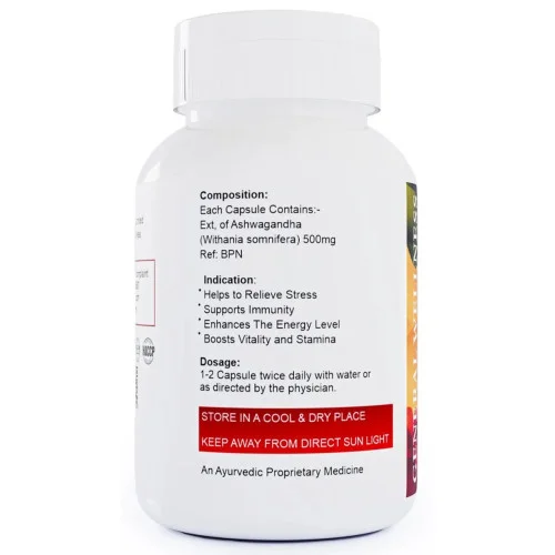 Eternal Life Ayurveda Ashwagandha  Capsules (60cap)