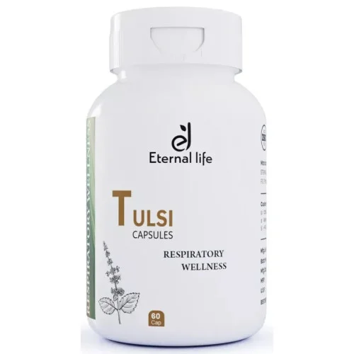 Eternal Life Ayurveda Tulsi  Capsules Respiratory Wellness (60cap)