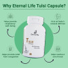 Eternal Life Ayurveda Tulsi  Capsules Respiratory Wellness (60cap)