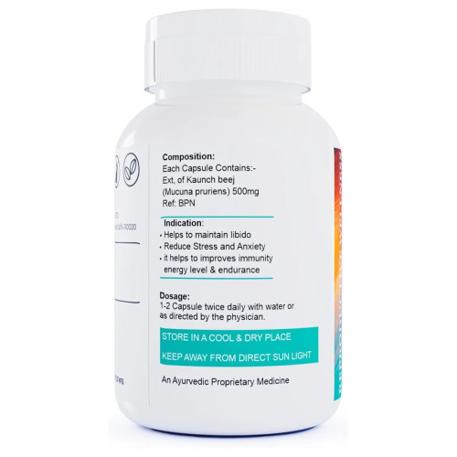 Eternal Life Ayurveda Kaunchbeej  Capsules (60cap)