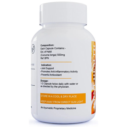 Eternal Life Ayurveda Haldi  Capsules Digestion Joint Health (60cap)