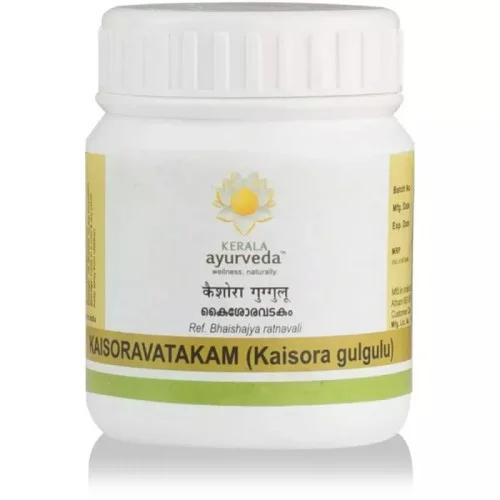 Kerala Ayurveda Kaisoravatakam Gulika (50Pills)