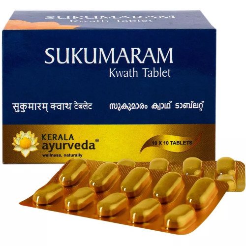Kerala Ayurveda Sukumaram Kwath  Tablet (100 Tablets)