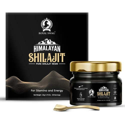 Royal Swag Pure Himalayan Shilajit Resin (20g)