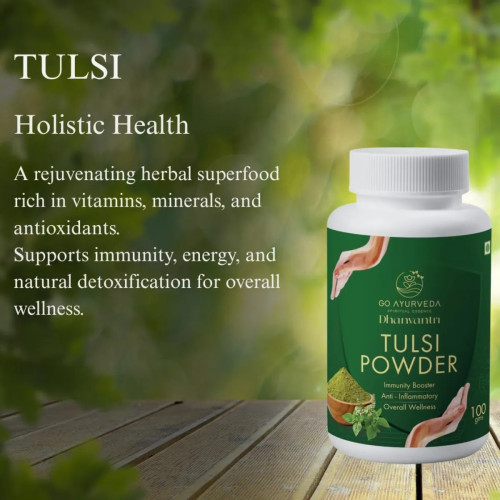 Go Ayurveda Dhanvantri Tulsi Powder (100g)
