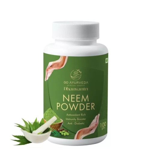 Go Ayurveda Dhanvantri Neem Powder (100g)