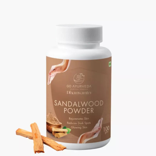 Go Ayurveda Dhanvantri Sandalwood Powder (100g)