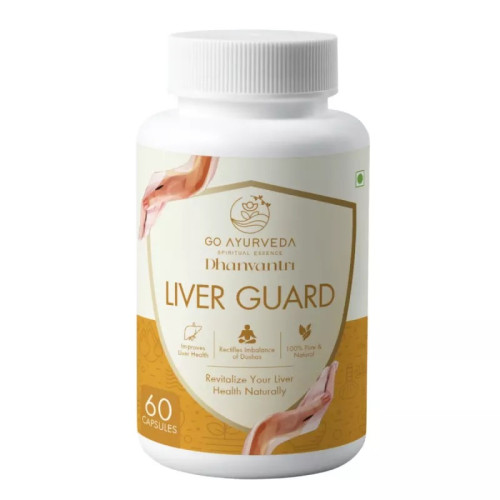 Go Ayurveda Dhanvantri Liver Guard  Capsules (60cap)