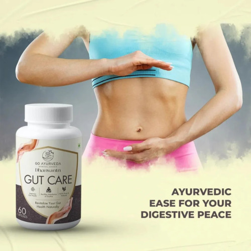 Go Ayurveda Dhanvantri Gut Care  Capsules (60cap)