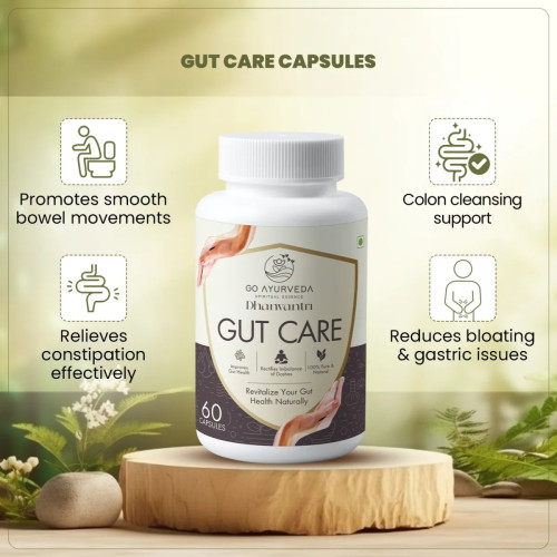 Go Ayurveda Dhanvantri Gut Care  Capsules (60cap)