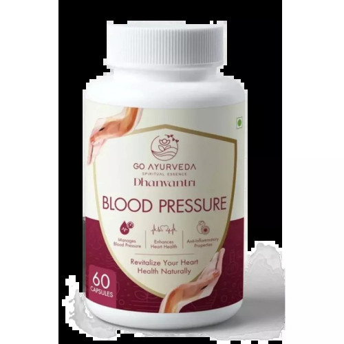 Go Ayurveda Dhanvantri Blood Pressure  Capsules (60cap)