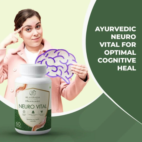 Go Ayurveda Dhanvantri Neuro Vital  Capsules (60cap)