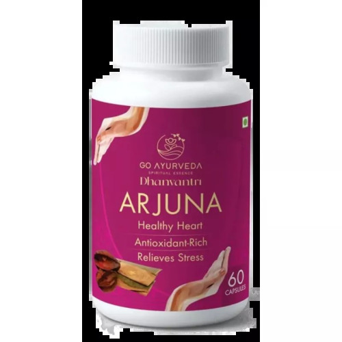Go Ayurveda Dhanvantri Arjuna  Capsules (60cap)