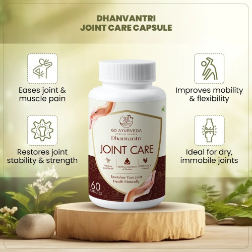Go Ayurveda Dhanvantri Joint Care  Capsules (60cap)