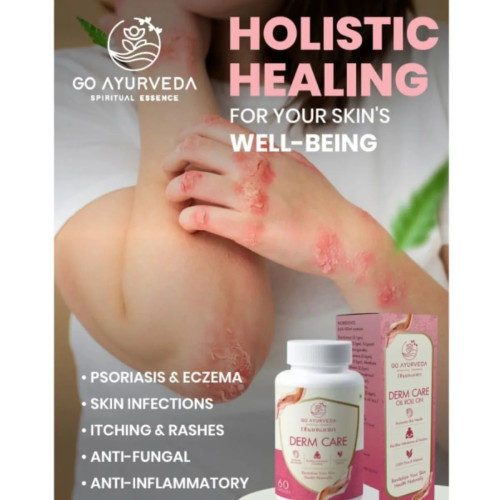 Go Ayurveda Dhanvantri Derm Care Oil Roll On (80ml)