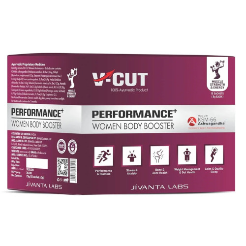 V-Cut Performance Women Body Booster (Each Sachet 5g) (15Sachet)