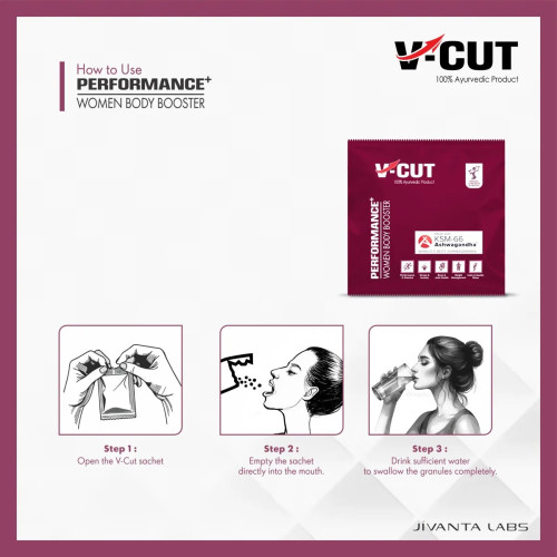 V-Cut Performance Women Body Booster (Each Sachet 5g) (15Sachet)