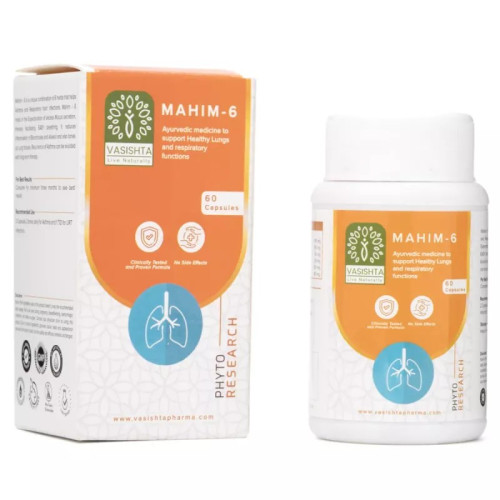 Vasishta Mahim 6  Capsules Phyto Research (60cap)