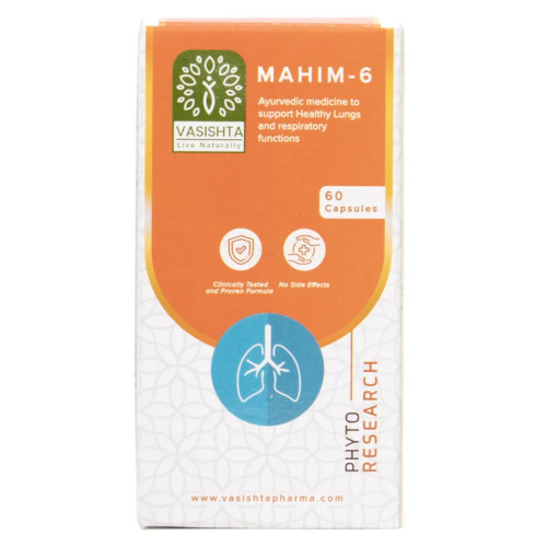 Vasishta Mahim 6  Capsules Phyto Research (60cap)