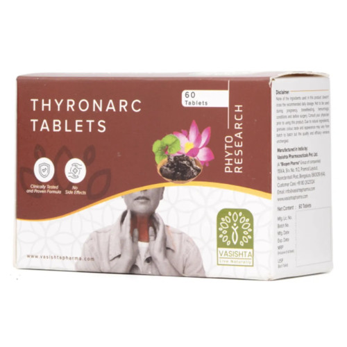 Vasishta Thyronarc  Tablets (60 Tablets)