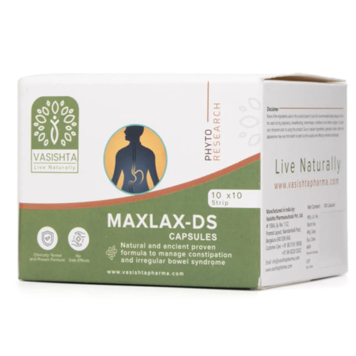 Vasishta Maxlax-Ds  Capsules (100cap)