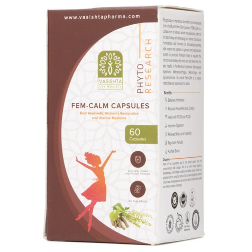 Vasishta Femcalm  Capsules (60cap)