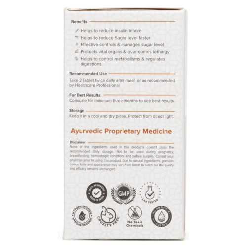 Vasishta Gluconarc Diabetes Care  Capsules (60 Tablets)