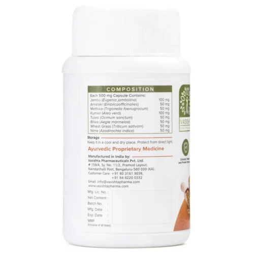 Vasishta Madhunashini  Capsules (60cap)