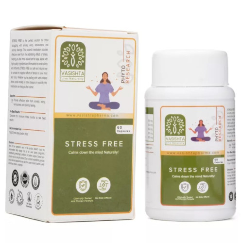 Vasishta Stress Free  Capsules (60cap)