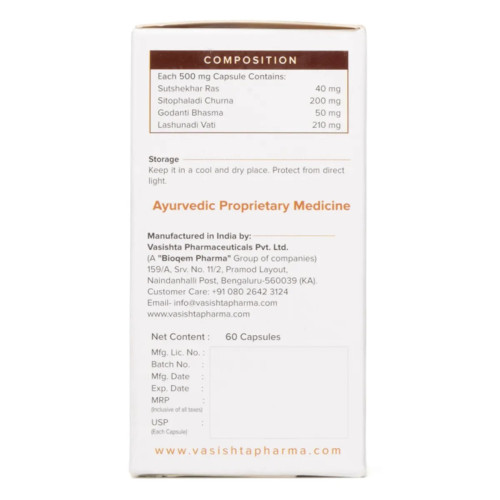 Vasishta Migrishta  Capsules (60cap)