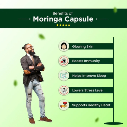 Cipzer Moringa Oleifera  Capsulesule (60cap, Pack of 2)