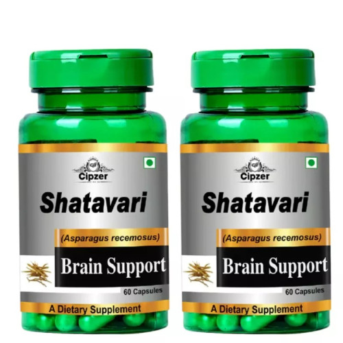 Cipzer Shatavari  Capsulesule (60cap, Pack of 2)