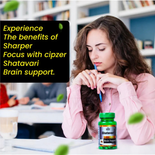 Cipzer Shatavari  Capsulesule (60cap, Pack of 2)